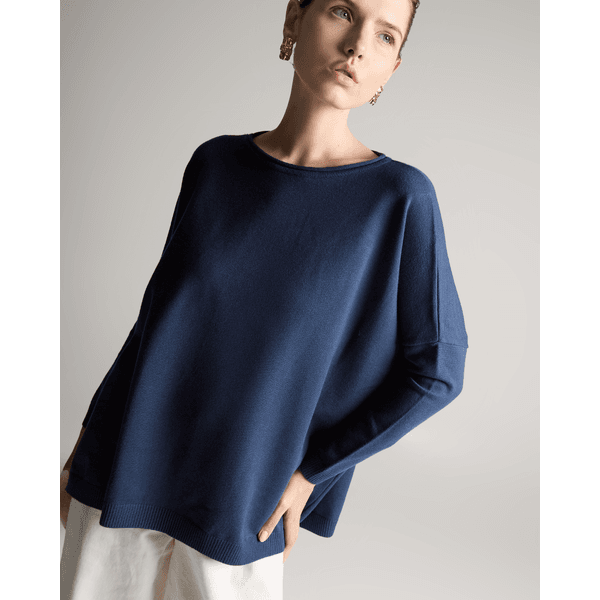 Blusa Pull Basic soul Azul Noturno