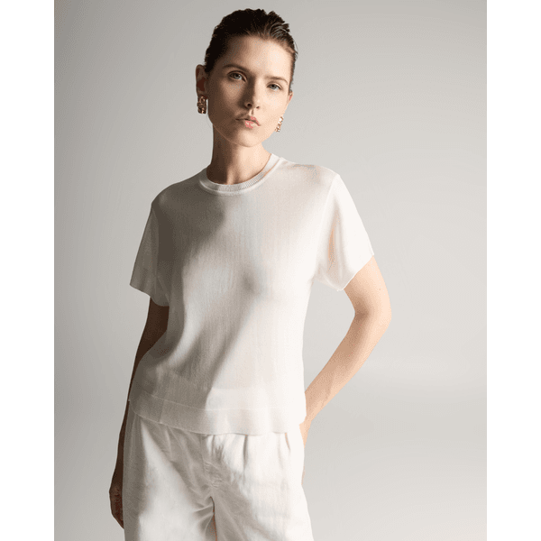 T-shirt Basic Off White