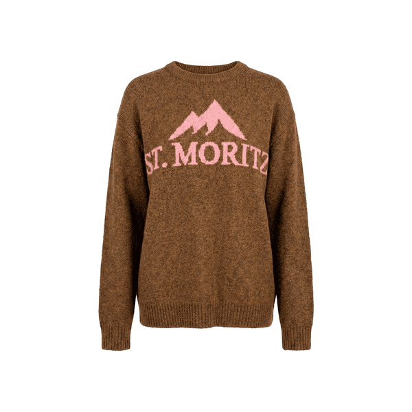 Blusa Pull St. Moritz Marrom Cognac