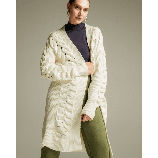 Casaco Imperio Off White-