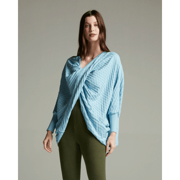 Blusa Damier Azul Claro
