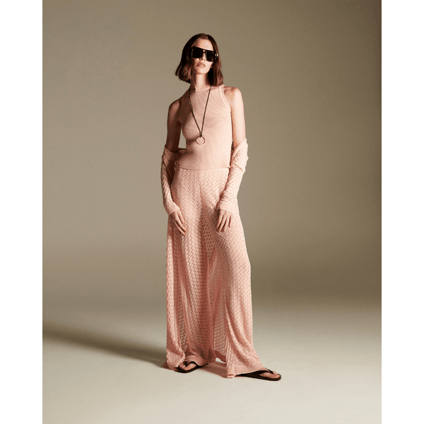 Calça Pants Jasmin Rosa Acqua