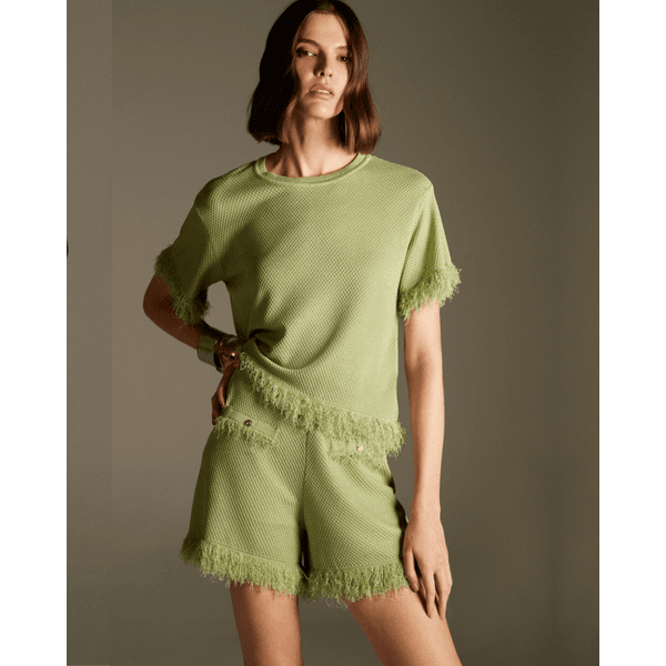 Short Orquídea Verde Lima