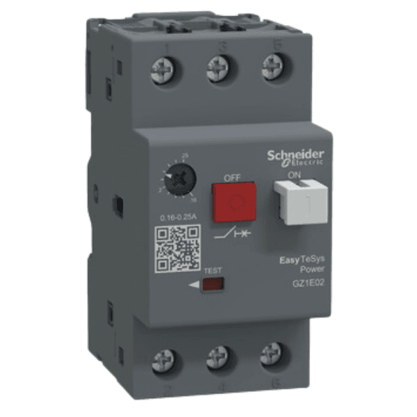 Disjuntor motor GZ1E02 0,16-0,25A 0,08CV