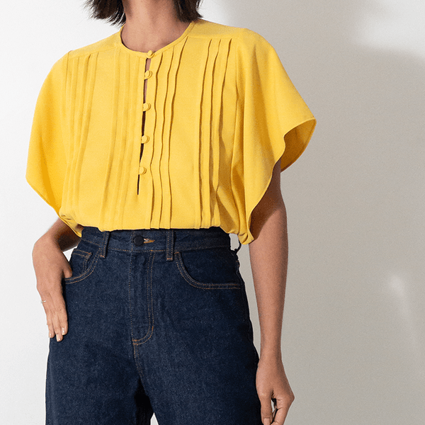 Blusa Lila - Amarelo