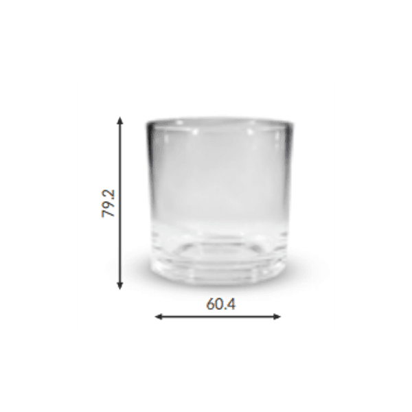 COPO DE VELA 265ML / 200GRS ROSE GOLD