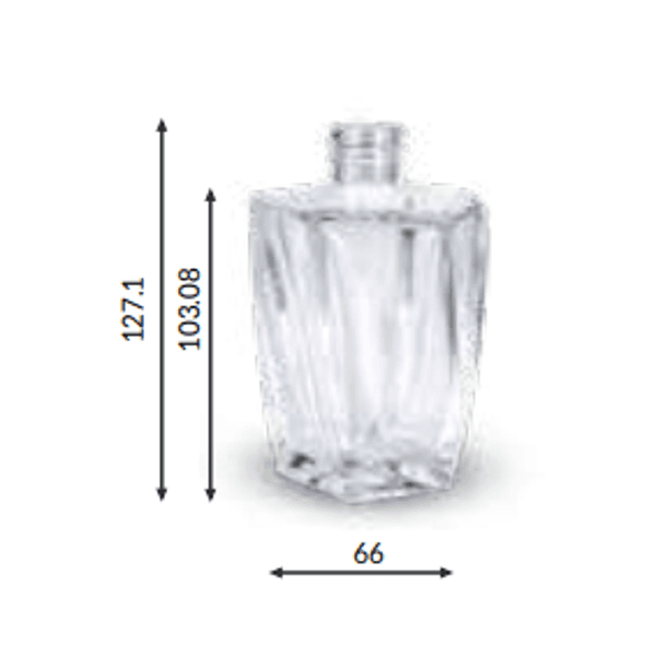 VIDRO ELEGANCE 220ML R 28/410 TIFANY FOSCO