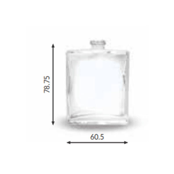 VIDRO LENA 50ML REC 15 GPI TRANSPARENTE