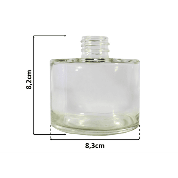 VIDRO PICOLO CILINDRICO R 28/410 TRANSPARENTE 240ML