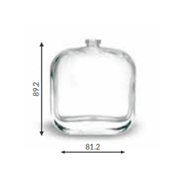 VIDRO PROVENCE 100ML REC.15/FEA TRANSP - NEW-241