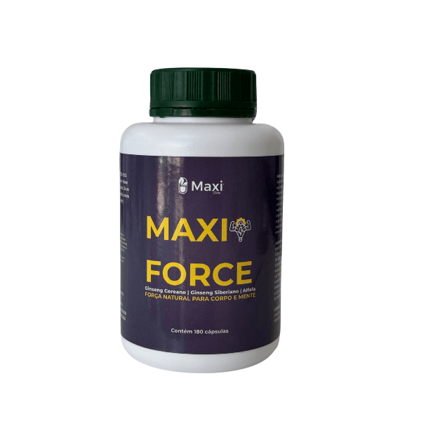 Maxi Force – Vitalidade e Energia Natural 180 cápsulas 
