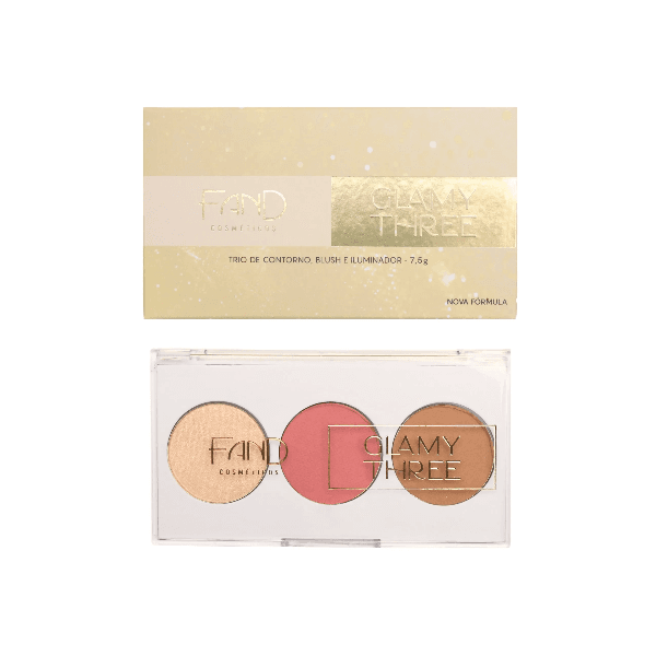 Paleta Glamy Three - Fand