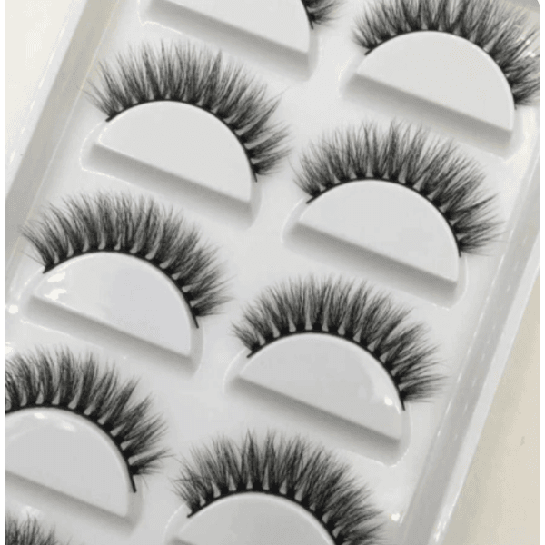 Cartela de Cílios com 5 pares 