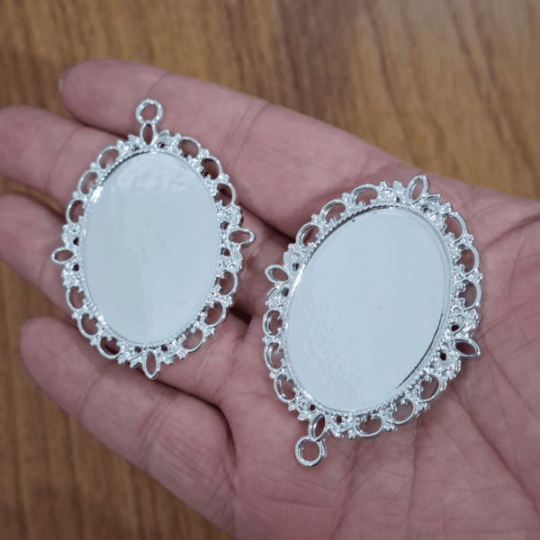 PINGENTE ARABESCO NOIVA BANHO ESPECIAL ML6057NOIVA .