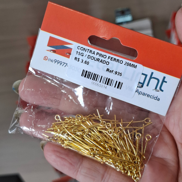 CONTRA PINO FERRO 20MM 15G 935 .