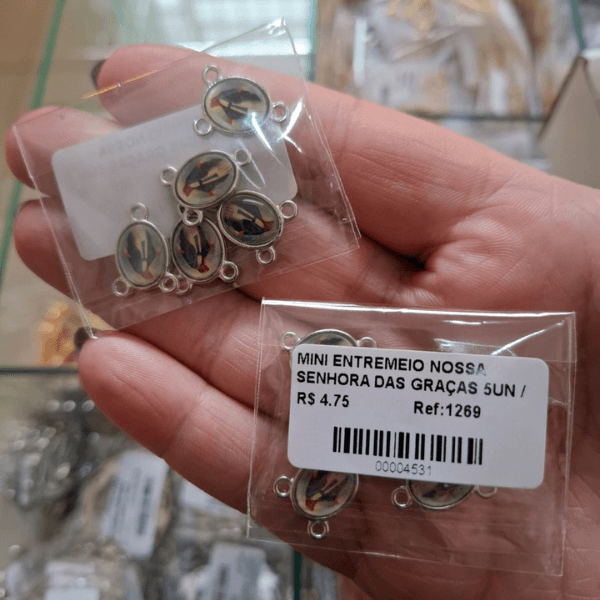 MINI ENTREMEIO NOSSA SENHORA DAS GRAÇAS 5UN 1269 .