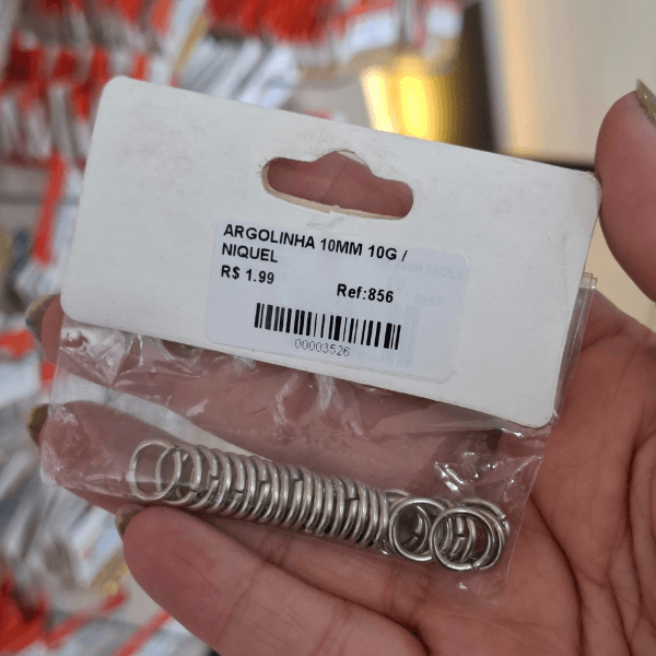 ARGOLINHA 10MM 10G 856 .
