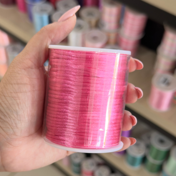 FIO DE SEDA 2MM ROLO 50M 995 .