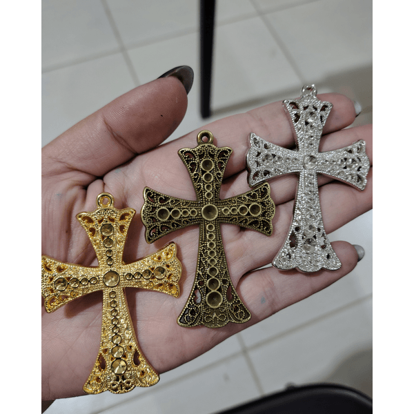 CRUZ NOIVA GRANDE SEM STRASS ML6058 .