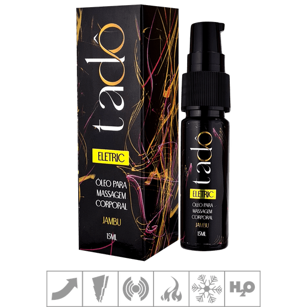 *PROMO - Excitante Unissex Eletric Tadô 15ml Validade 05/25 (17738) - Padrão