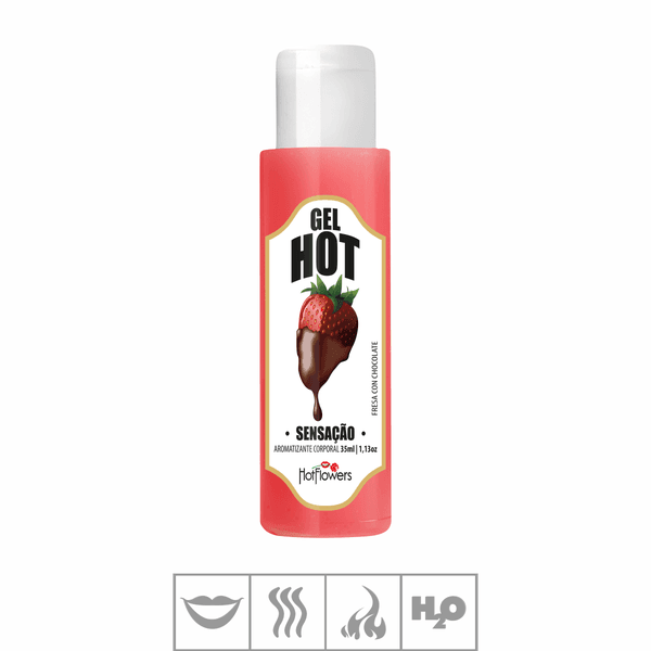 Gel Comestível Hot Flowers Hot 35ml (ST571) - Sensação