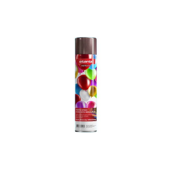 ETANIZ TINTA SPRAY METÁLICA 210G/400ML
