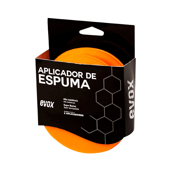 EVOX APLICADOR DE ESPUMA COM 2 UNIDADES