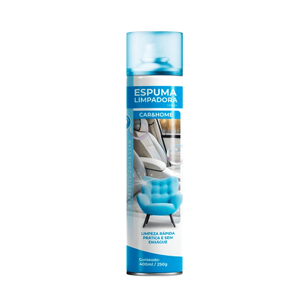 ETANIZ ESPUMA LIMPADORA CAR&HOME LIMPEZA RÁPIDA 400ML/250GR