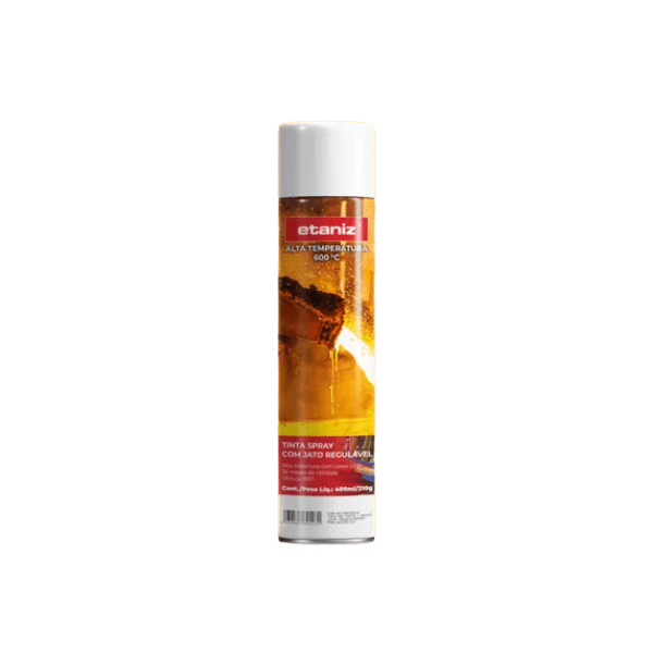 ETANIZ TINTA SPRAY ALTA TEMPERATUIRA 210G/400ML