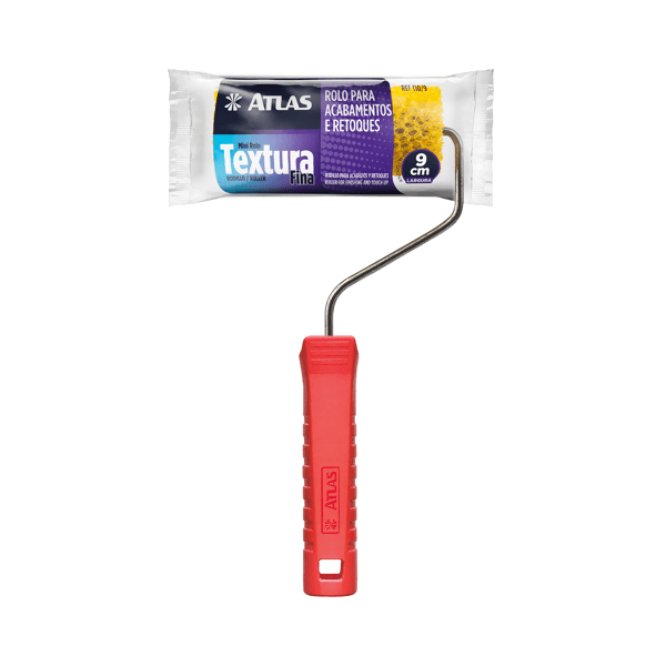 ROLO ATLAS TEXTURA FINA 9CM 110/9