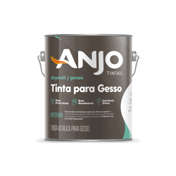 TINTA PARA GESSO ANJO BRANCO 3,6L