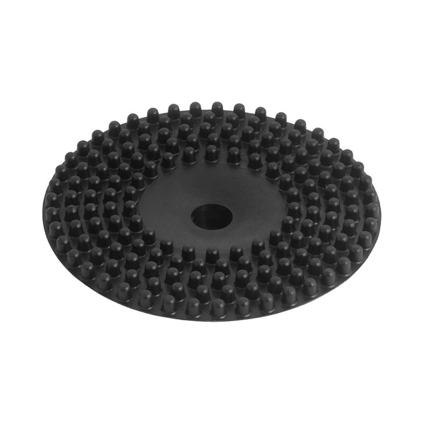 DISCO DE BORRACHA VONDER RÍGIDO COM SALIÊNCIAS 7"