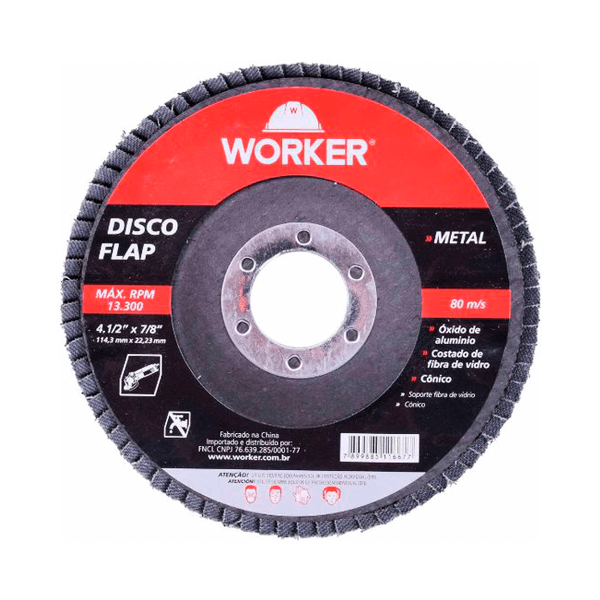 DISCO FLAP WORKER 4.1/2