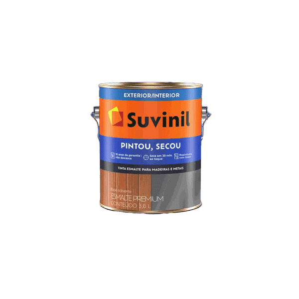 ESMALTE SUVINIL PINTOU SECOU BRILHANTE 3,6L