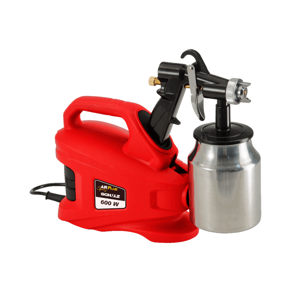 SCHULZ PISTOLA PULVERIZADORA AIR PLUS SPRAY 600W1L 127V
