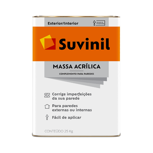 MASSA ACRILICA SUVINIL 25KG (LATA)