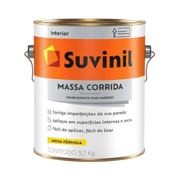 MASSA CORRIDA SUVINIL 5,7KG 