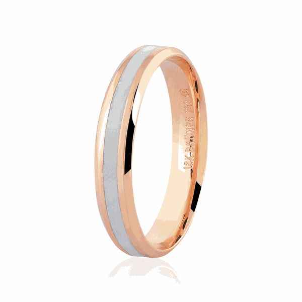 Alianças em Ouro 18k - Modelo Bali Rose Gold – Adamas Alianças