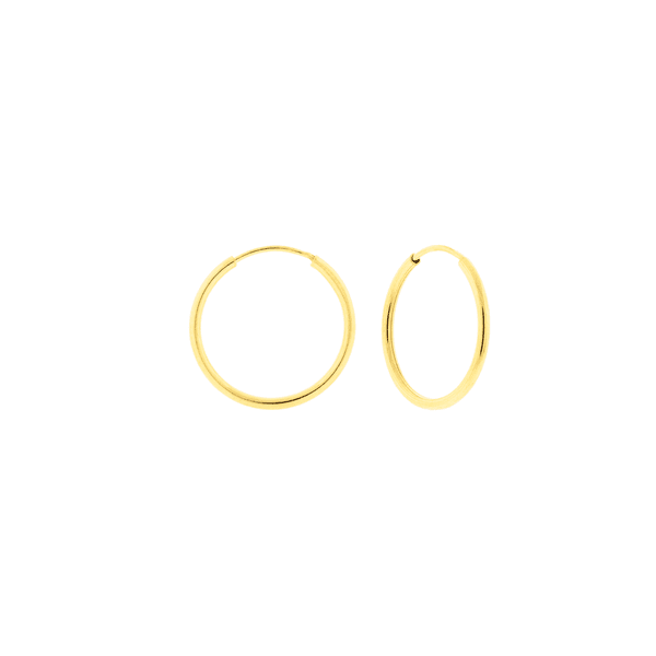 Brinco de Argola Pequeno em Ouro 18K