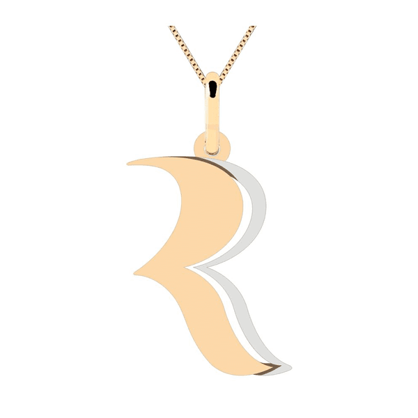 Pingente de Ouro 18K Amarelo e Branco Personalizado Símbolo ... - MICHELETTI JOIAS