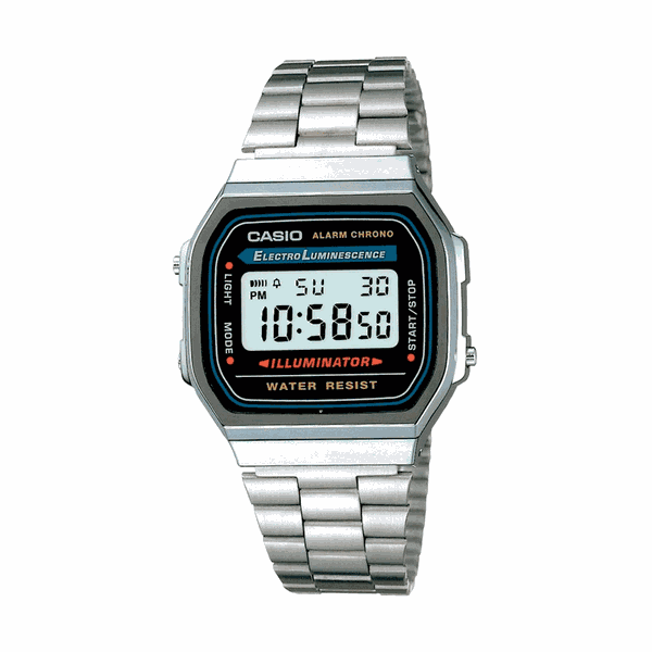 Relogio Casio Vintage Digital A168WA-1WDF