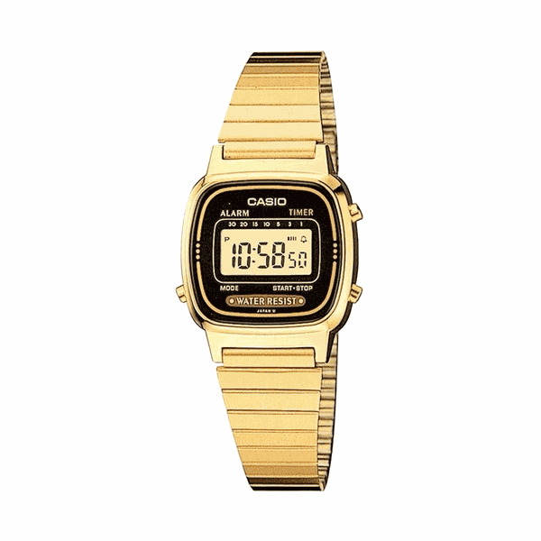 Relogio Casio Vintage Digital LA670WGA-1DF