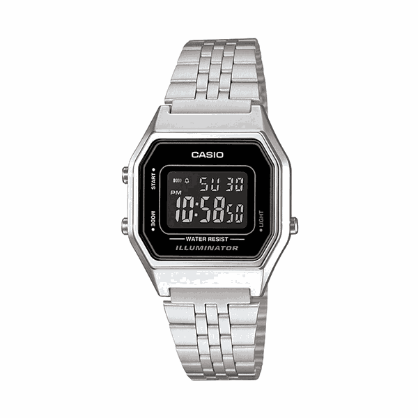 Relogio Casio Vintage Digital LA680WA-1BDF