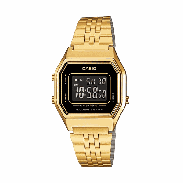 Relogio Casio Vintage Digital LA680WGA-1BDF