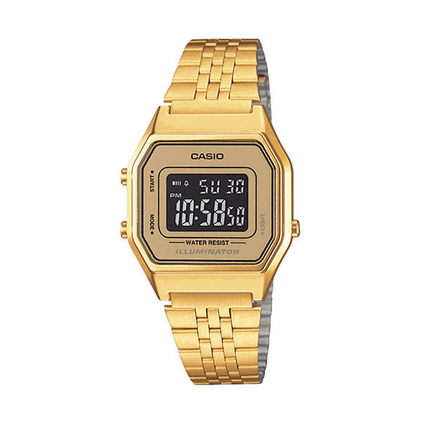 Relogio Casio Vintage Digital LA680WGA-9BDF