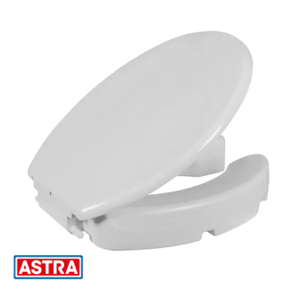 Assento Elevado Branco 7cm Com Tampa TAE7/T - ASTRA