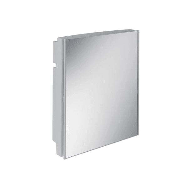 Armário Banheiro Plástico A41 30,5X35,5X10 Cinza CZ2 - ASTRA