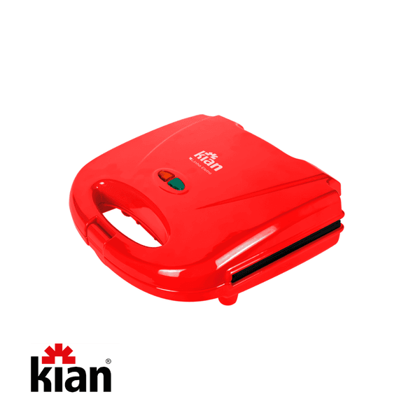 Sanduicheira Grill 750W Vermelha 127V - KIAN