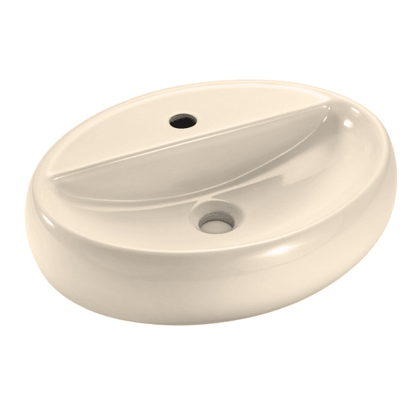 Cuba de Apoio ICA1102 Oval Com Mesa Areia 49x38 - ICASA