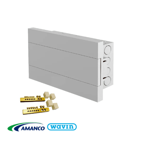 Quadro De Distribuição Liso 12 DIN Com Barramento - AMANCO
